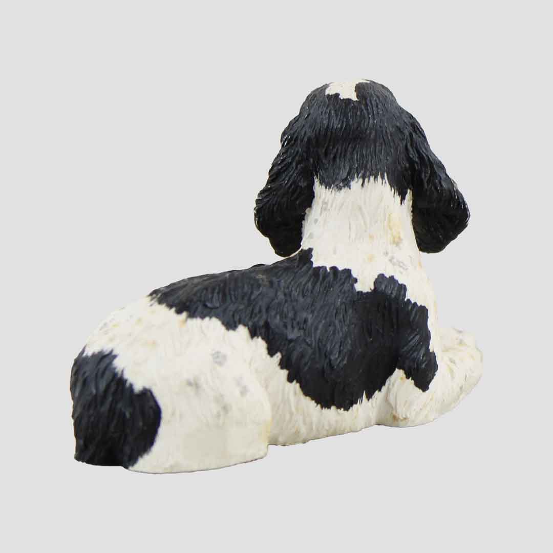 English Springer Spaniel Pup Lying Border Fine Arts