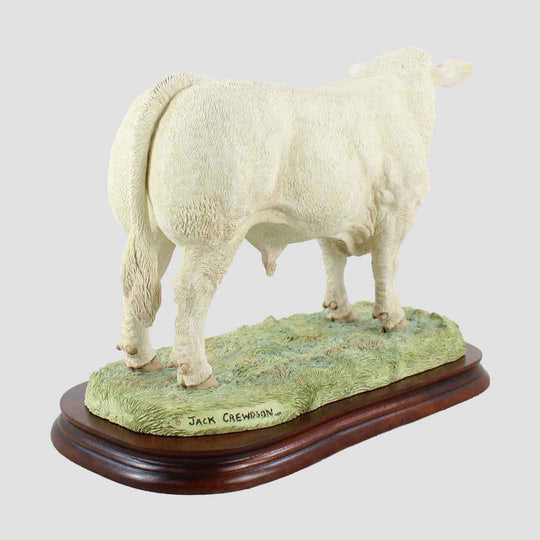 Charolais Bull (Large) Border Fine Arts