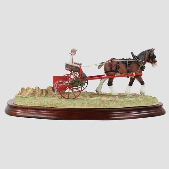 Rowing Up (Gold Edition) Border Fine Arts Horses