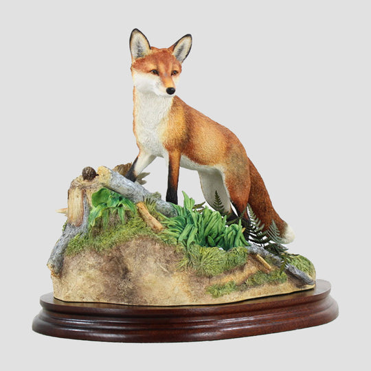 Lucky Find Border Fine Arts Fox