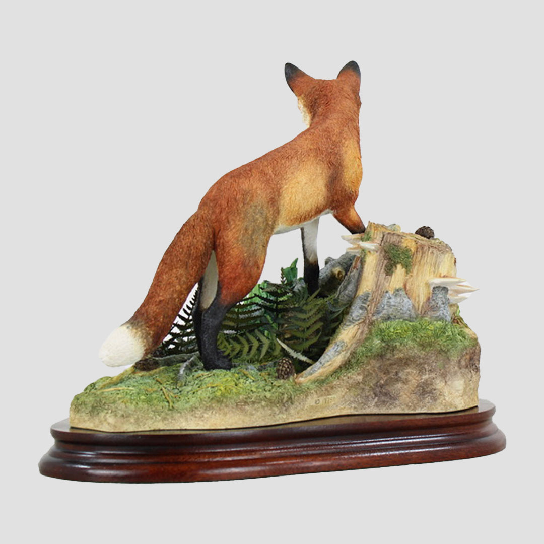 Lucky Find Border Fine Arts Fox