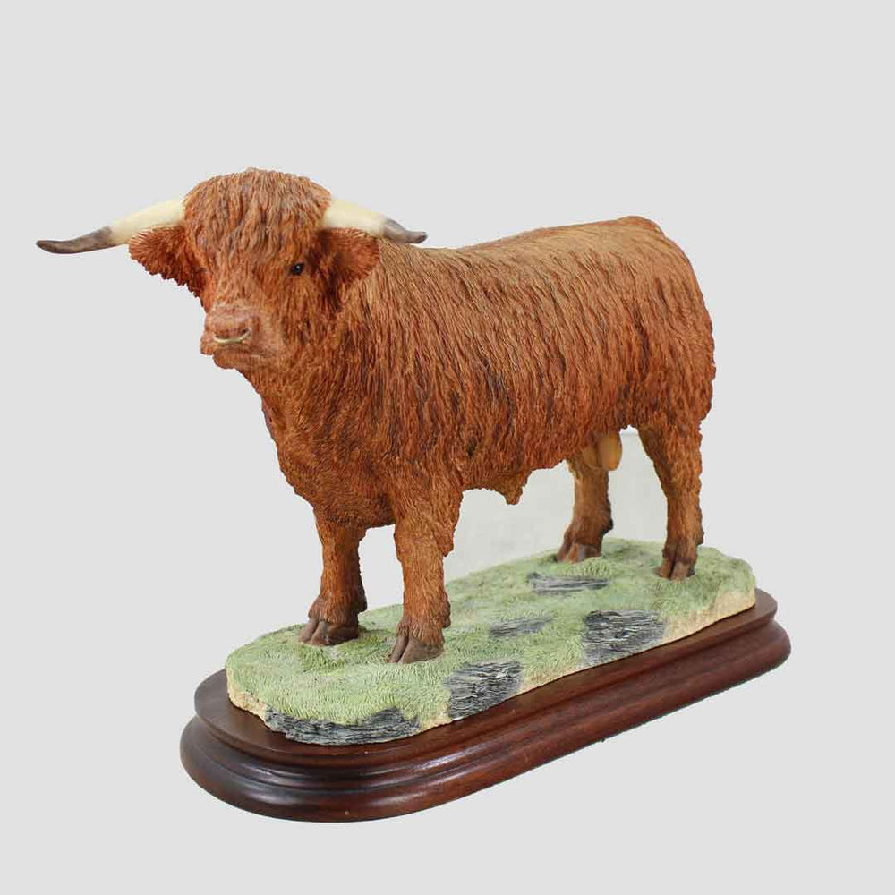 Highland Bull (Large) Border Fine Arts