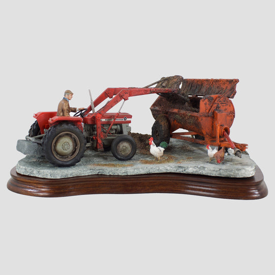 Where There's Muck There's Money Border Fine Arts Tractor