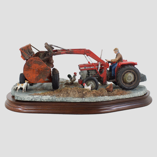 Where There's Muck There's Money Border Fine Arts Tractor