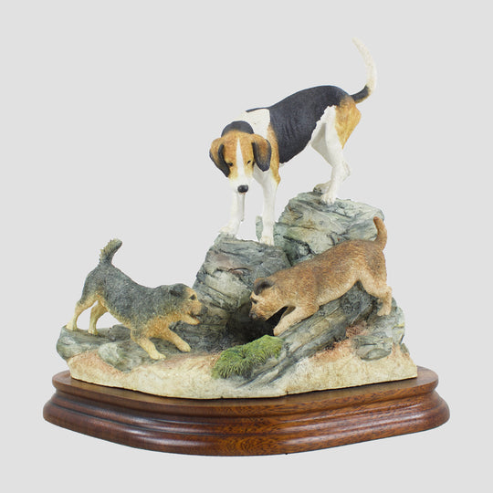 Fell Hound And Terriers Border Fine Arts Dogs