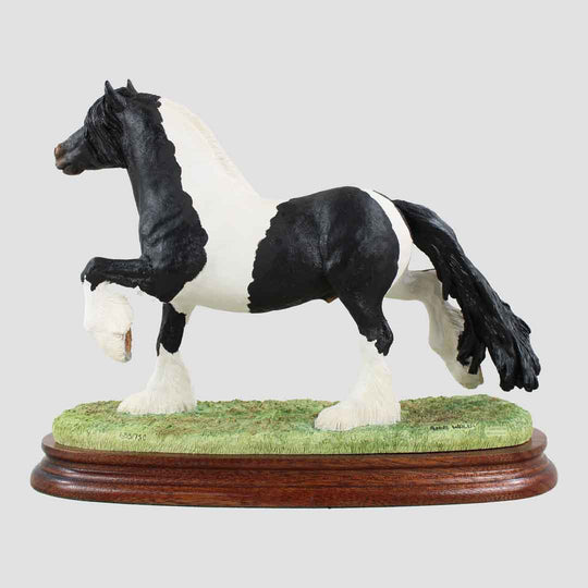 The Vanna (Piebald) Border Fine Arts Horses