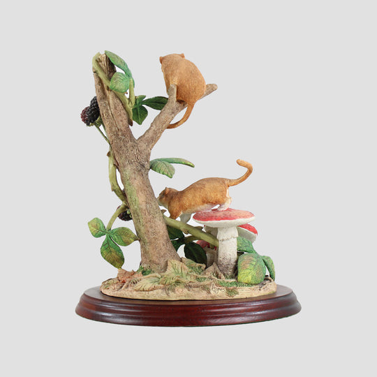 September Fruits Border Fine Arts Dormice