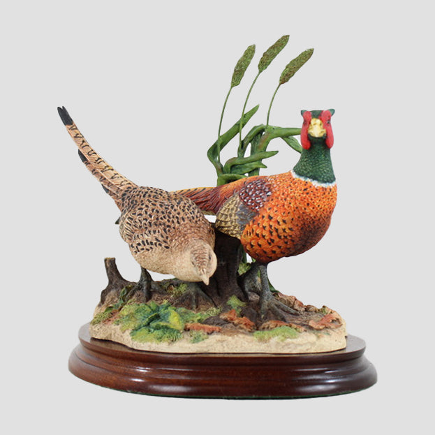 Stepping Out Border Fine Arts Pheasants