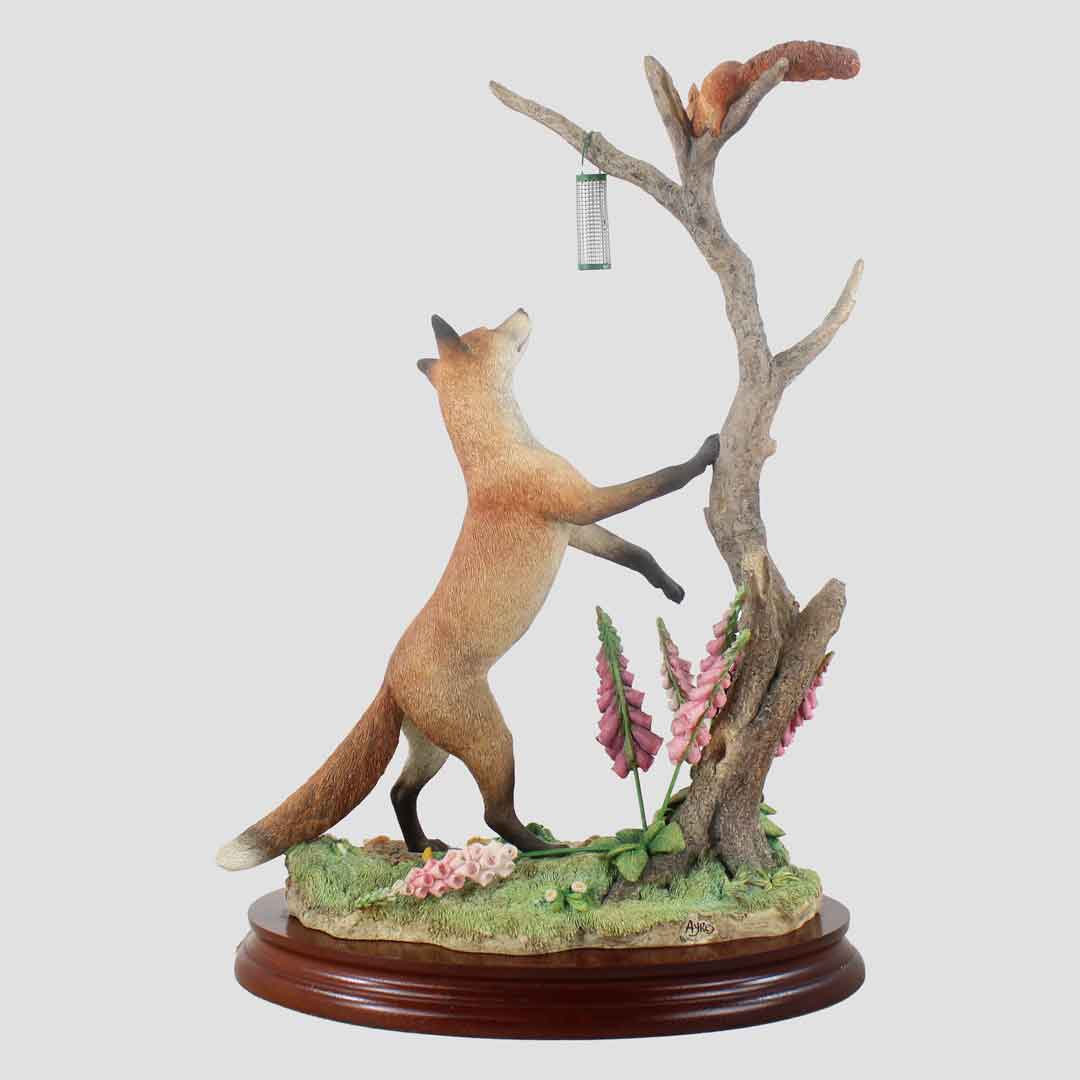 Out Of Luck Border Fine Arts Fox