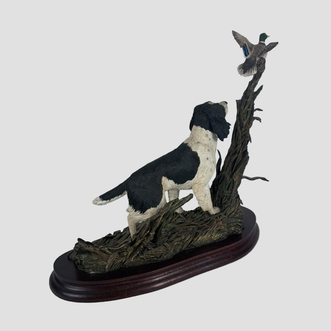 Flushed Border Fine Arts Spaniel Dog Border Fine Arts Gundog Model