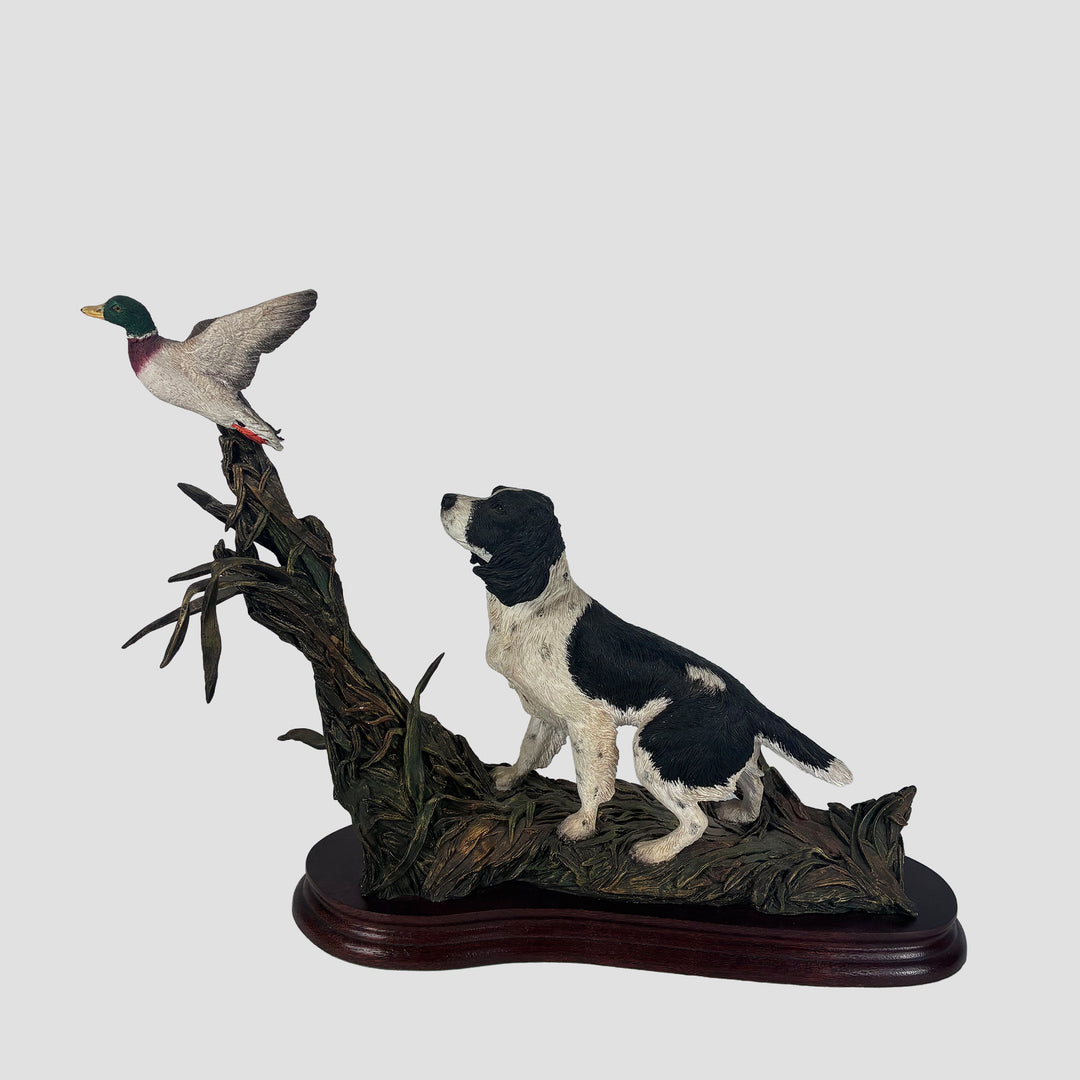 Flushed Border Fine Arts Spaniel Dog Border Fine Arts Gundog Model