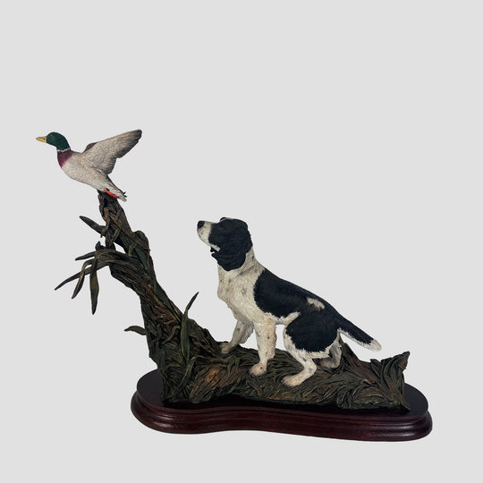 Flushed Border Fine Arts Spaniel Dog Border Fine Arts Gundog Model