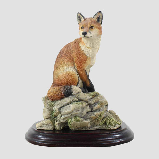 Sitting Fox Border Fine Arts