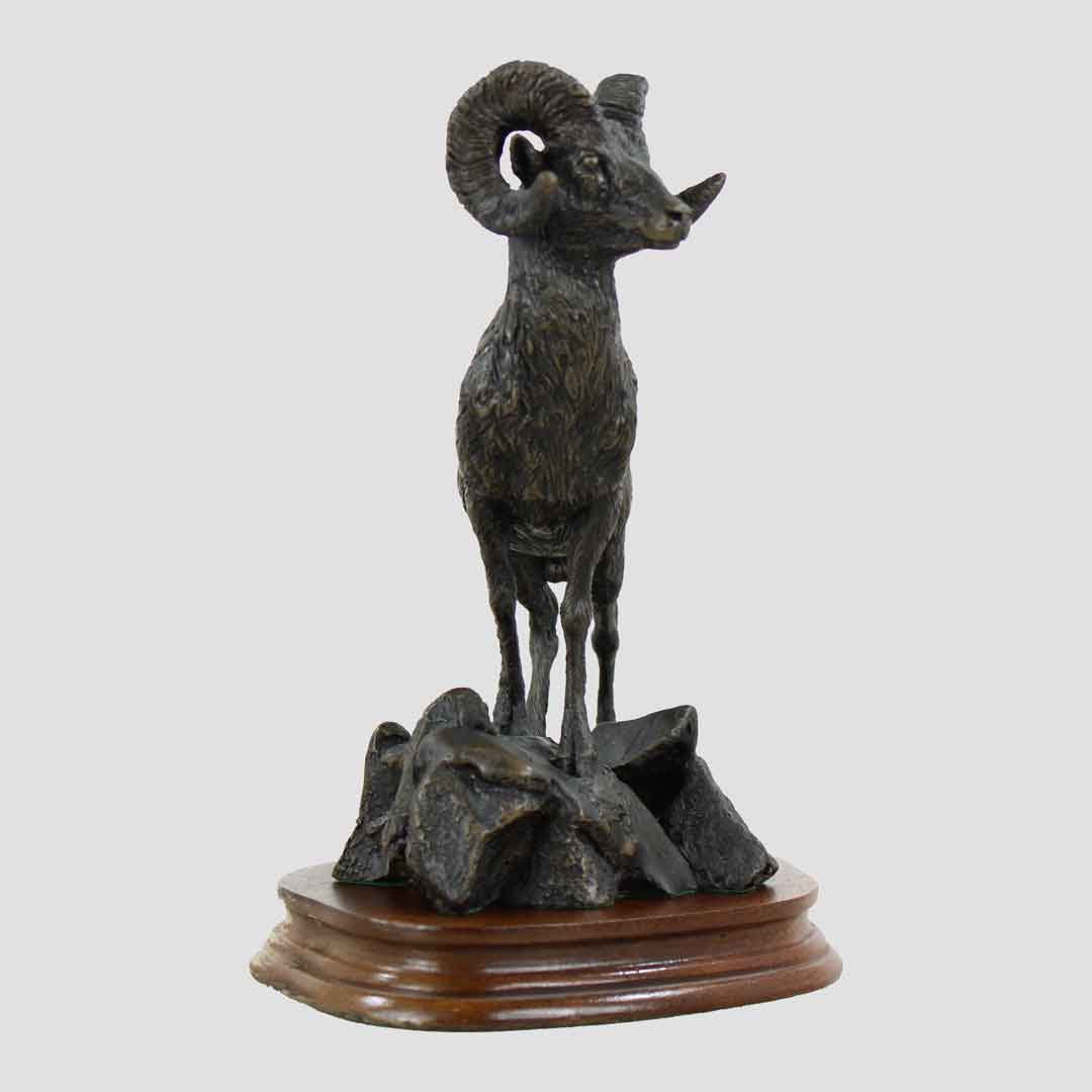 Big Horn Sheep Border Fine Arts Bronze Sheep