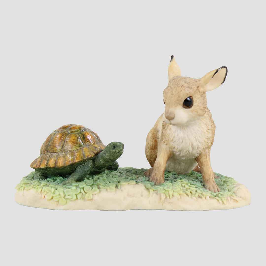Hare And Tortoise Border Fine Arts