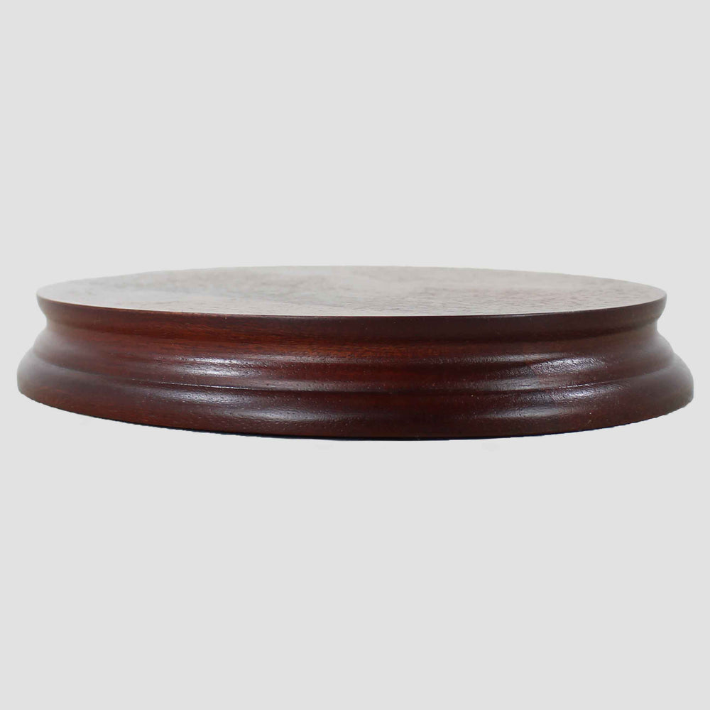 Oval Plinth 18x13 Brown