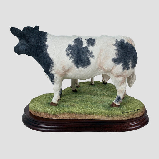 Belgian Blue Cow and Calf Border Fine Arts Cattle Model by Jack Crewdson Original Box and Certificate