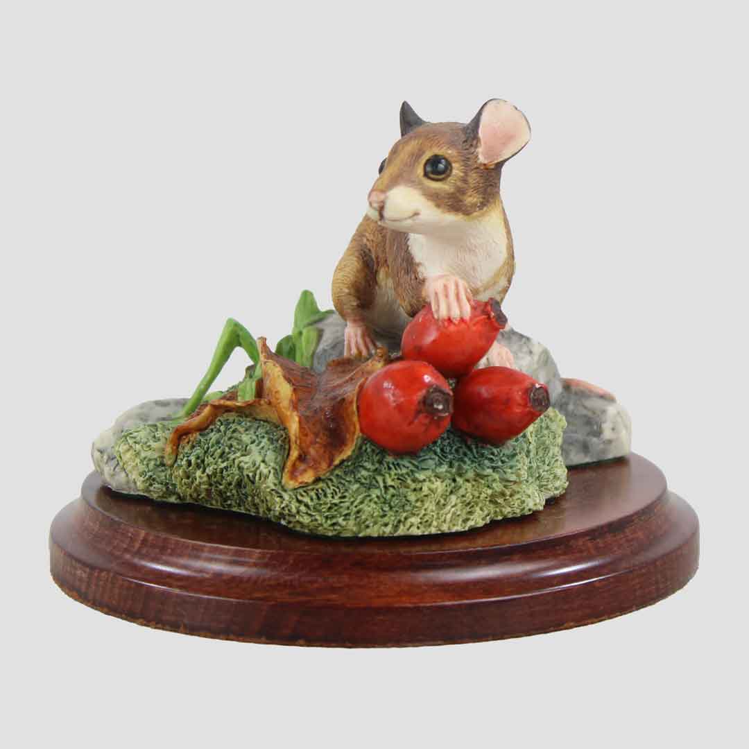 Autumn Feast Border Fine Arts Woodmouse