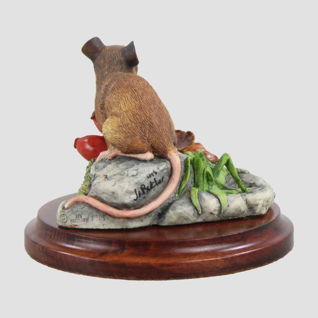 Autumn Feast Border Fine Arts Woodmouse