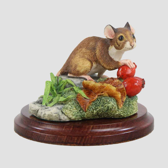 Autumn Feast Border Fine Arts Woodmouse