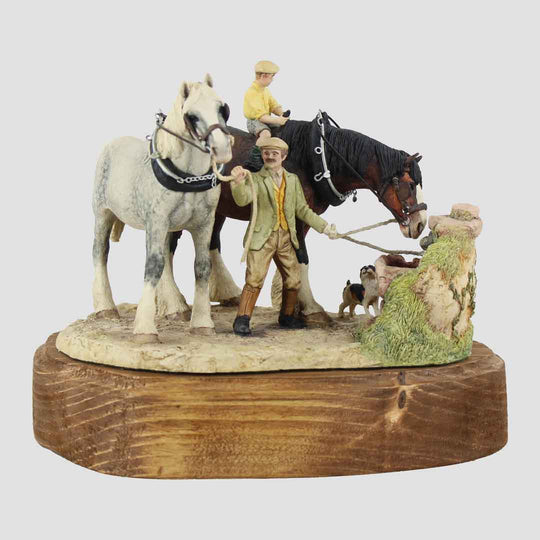 You Can Lead A Horse To Water Border Fine Arts (Replacement Plinth)
