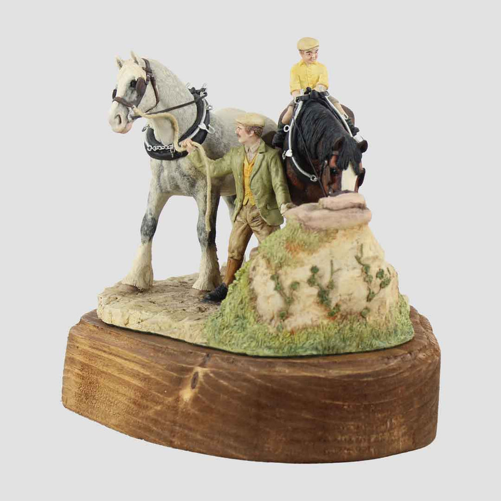 You Can Lead A Horse To Water Border Fine Arts (Replacement Plinth)
