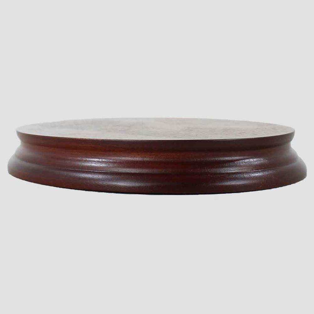 Oval Plinth 16x12 Brown