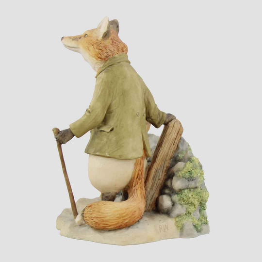 Foxy Whiskered Gentleman Border Fine Arts