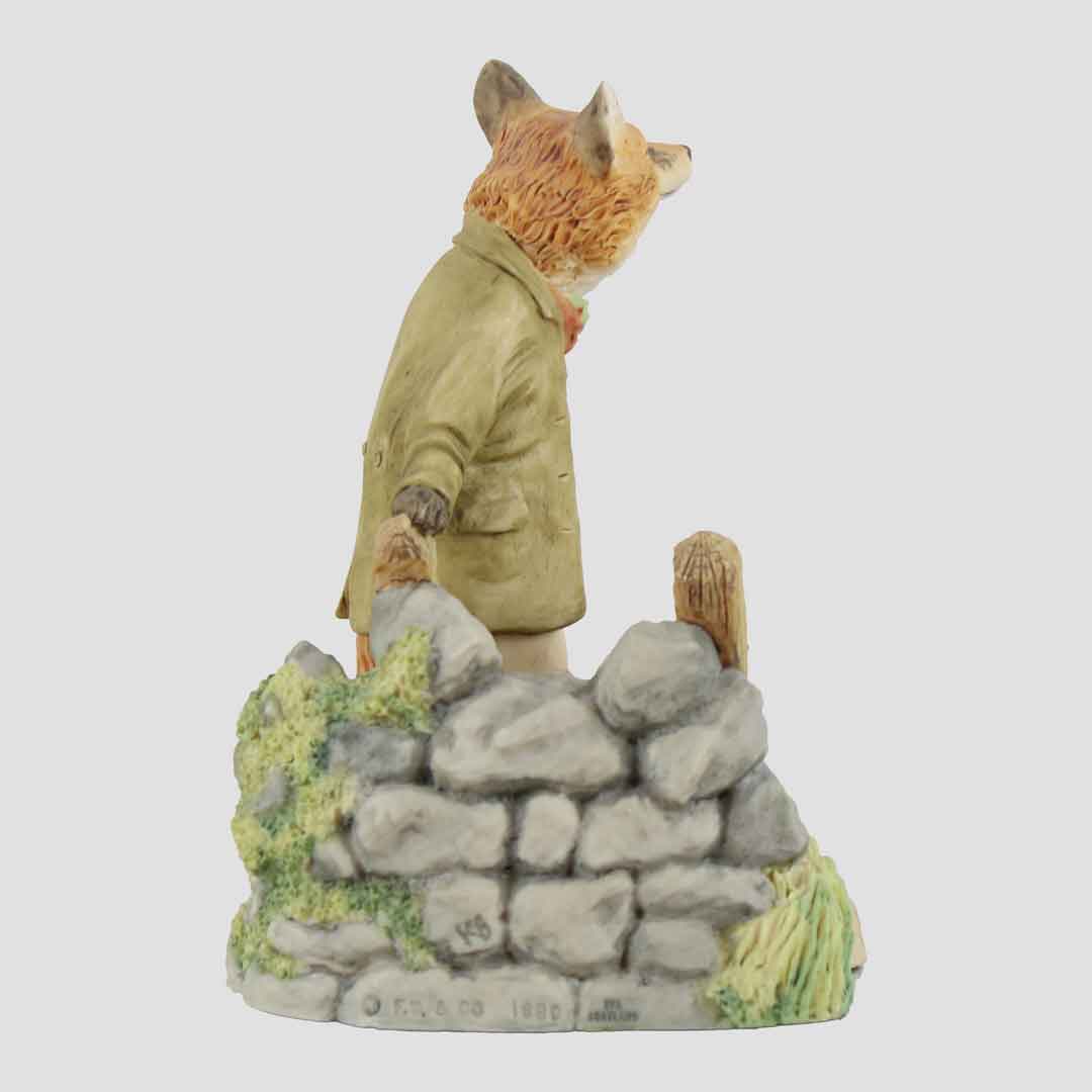 Foxy Whiskered Gentleman Border Fine Arts