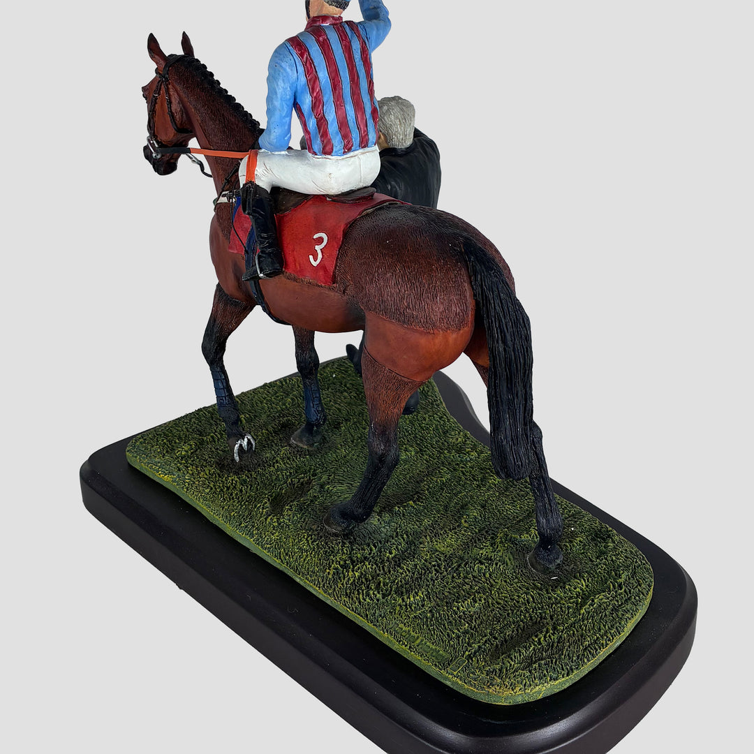 Best Mate The Hero of Cheltenham Country Artists Race Horse Model