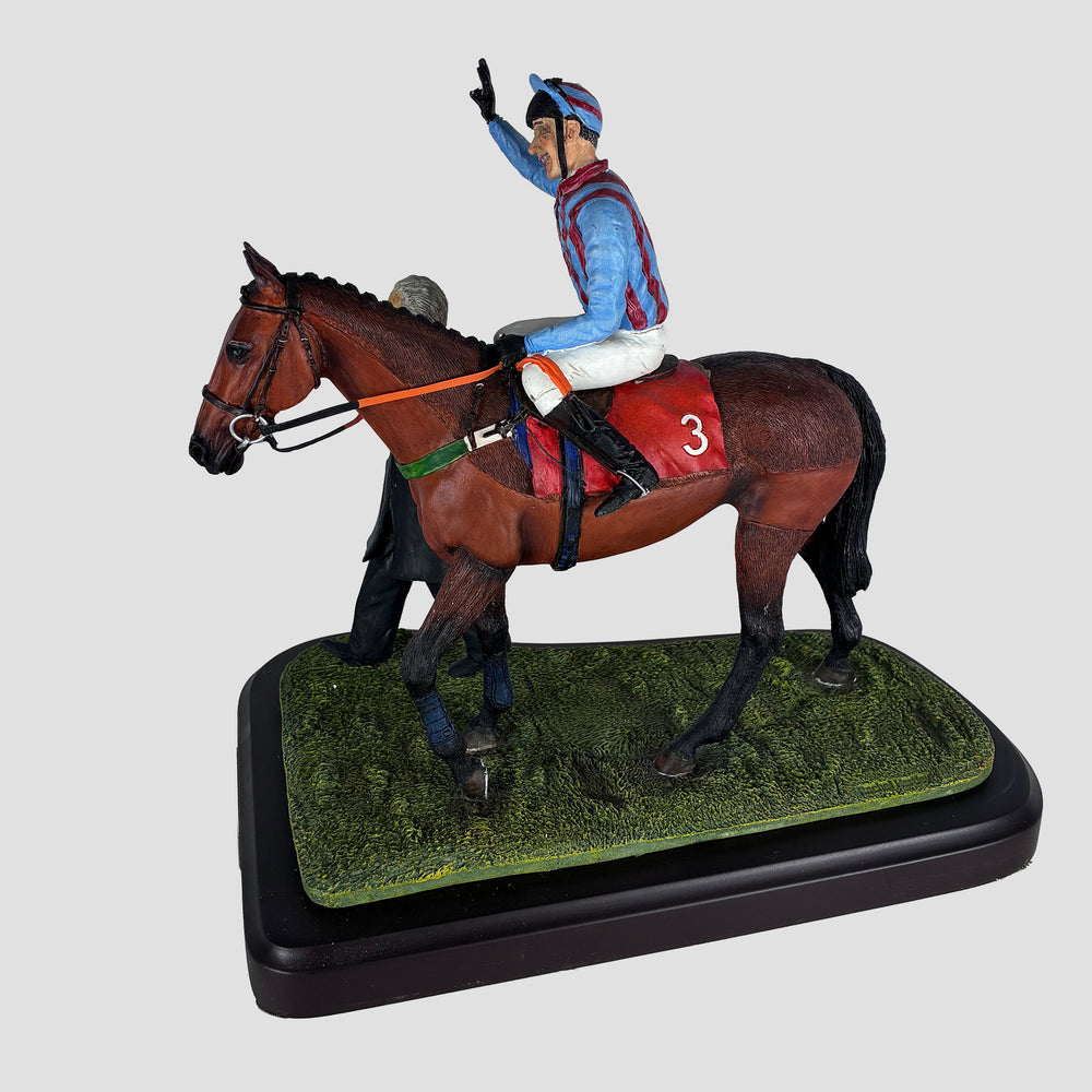 Best Mate The Hero of Cheltenham Country Artists Race Horse Model
