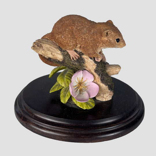Dormouse with Flowers Country Artists Model