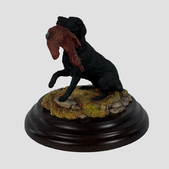 The Reward - Black Labrador Country Artist Model