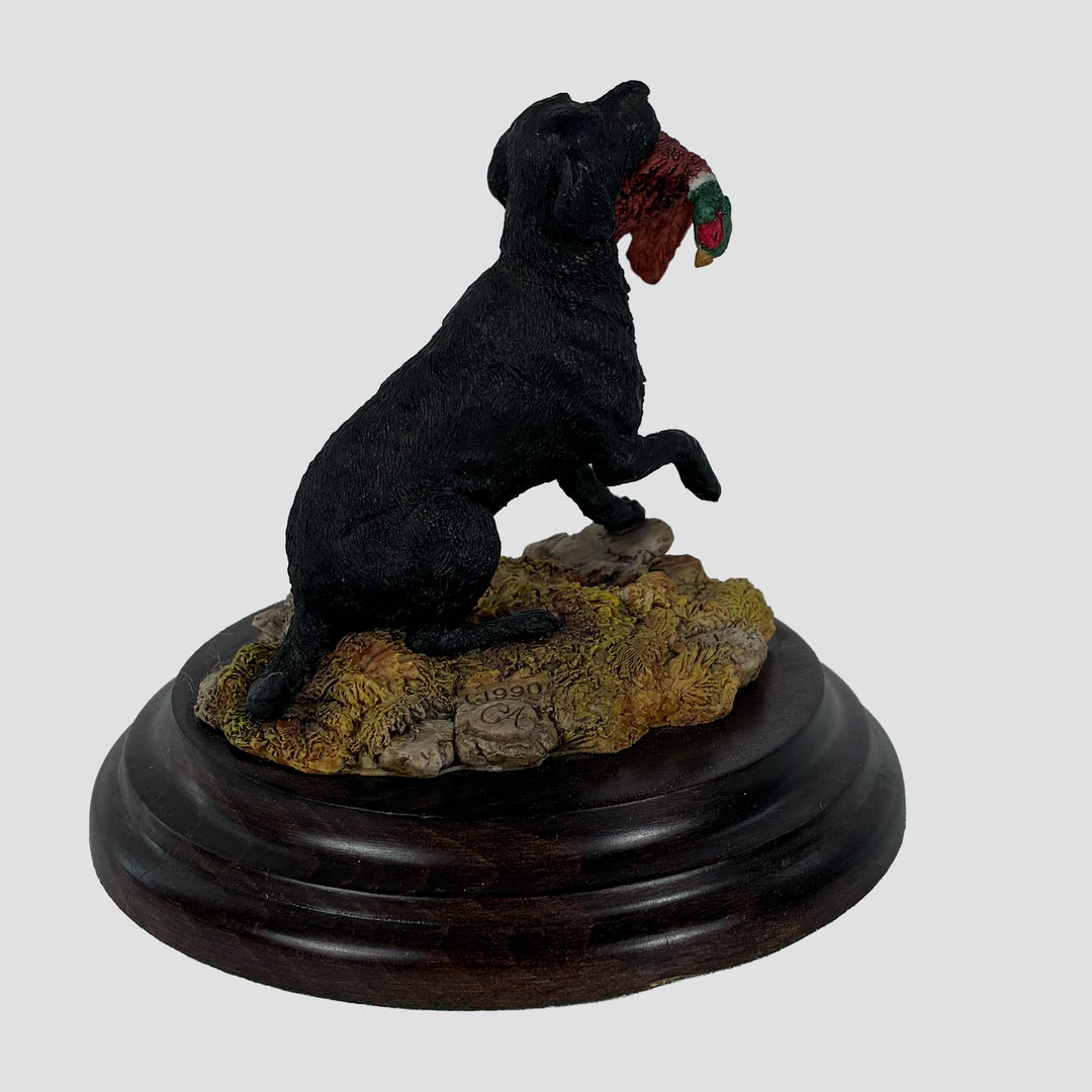 The Reward - Black Labrador Country Artist Model