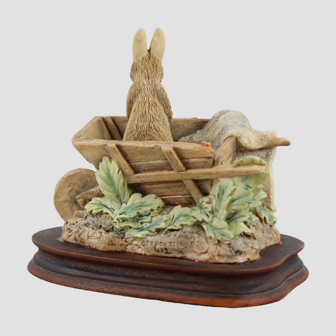 Peter Rabbit Wheelbarrow Drawing Peter Rabbit In A Wheelbarrow Border Fine Arts – Grays 1922 Ltd