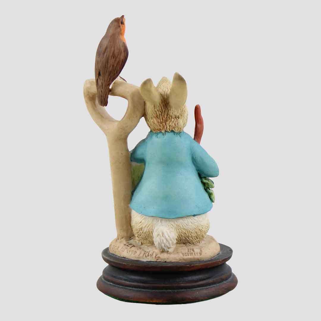 Peter Rabbit Eating A Radish Border Fine Arts