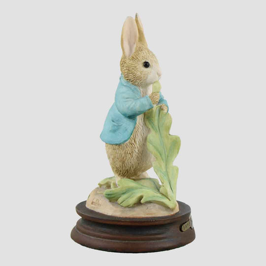 Peter Rabbit Eating Lettuce Border Fine Arts