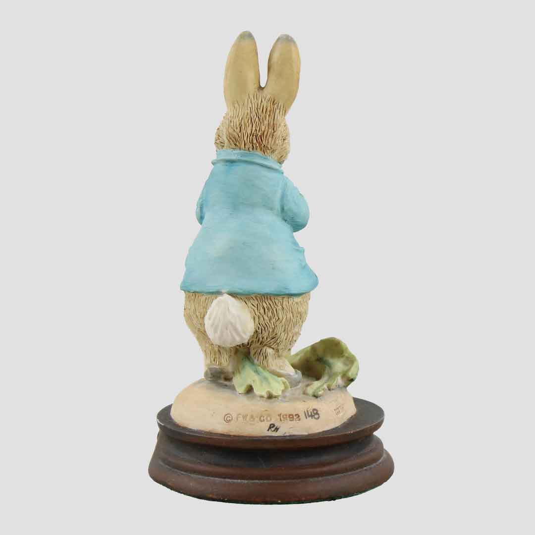 Peter Rabbit Eating Lettuce Border Fine Arts