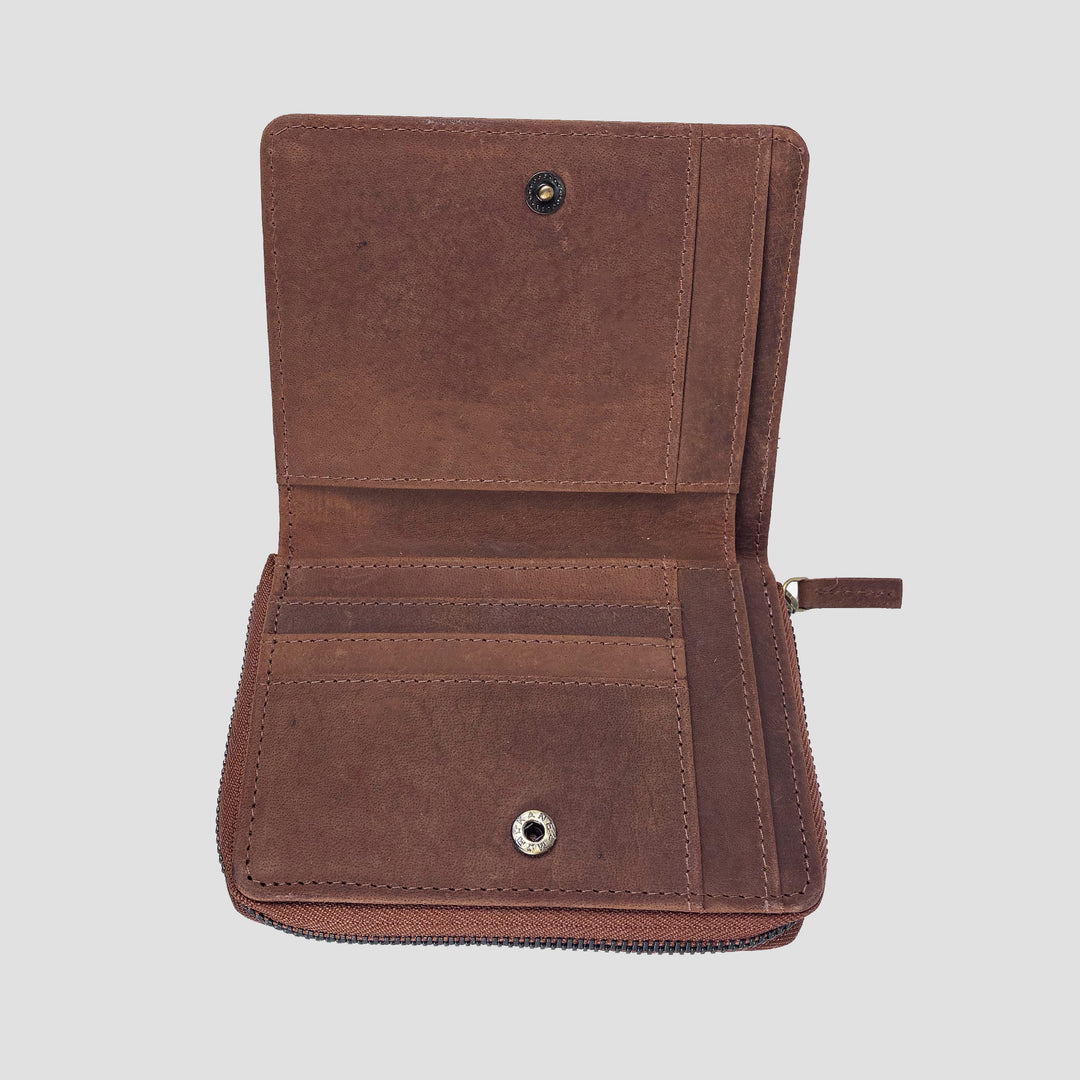 Charlotte Purse in Hunter Leather with Snaffle Bit