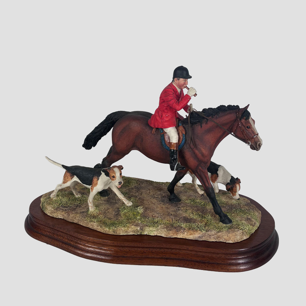 Collecting The Hounds Border Fine Arts Limited Edition Hunting Model