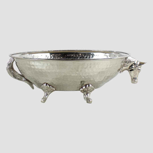 Horse Brass Fruit Bowl