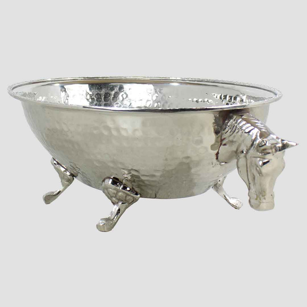 Horse Brass Fruit Bowl