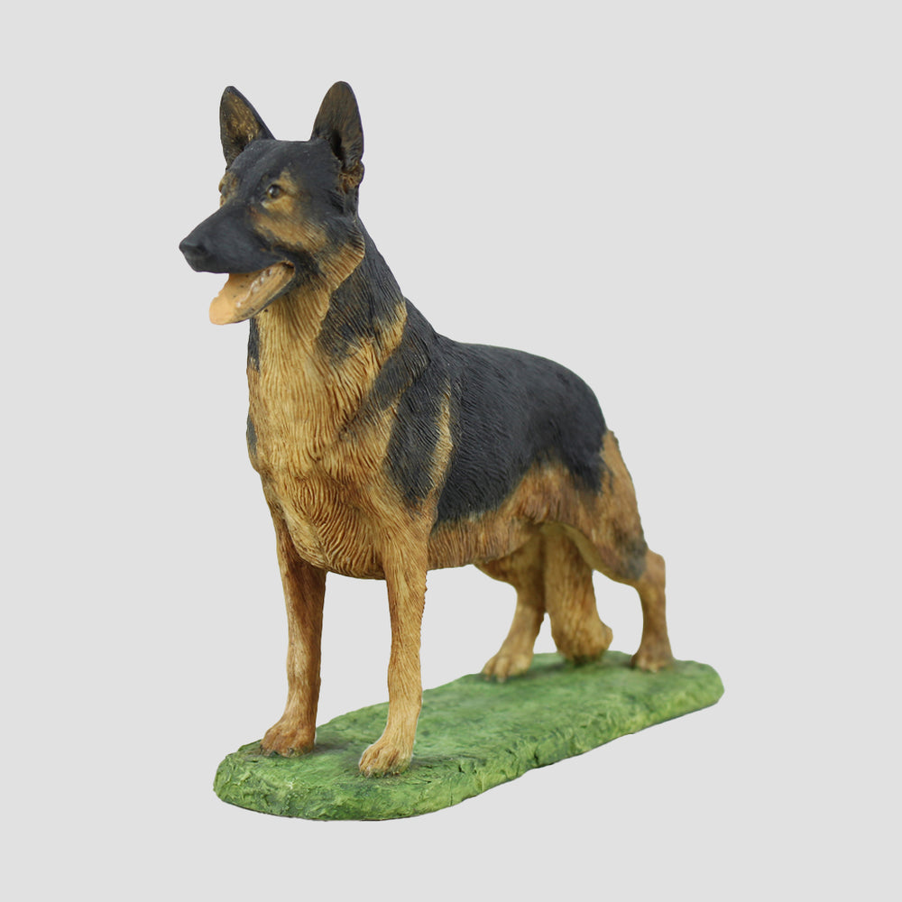 German Shepherd Standing Style Two Border Fine Arts