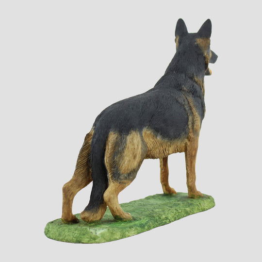 German Shepherd Standing Style Two Border Fine Arts