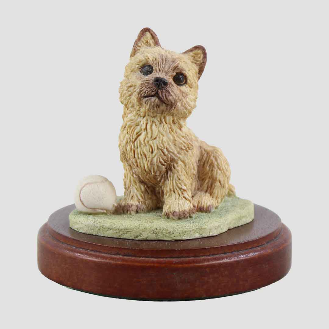 Terrier Sitting Border Fine Arts Dog