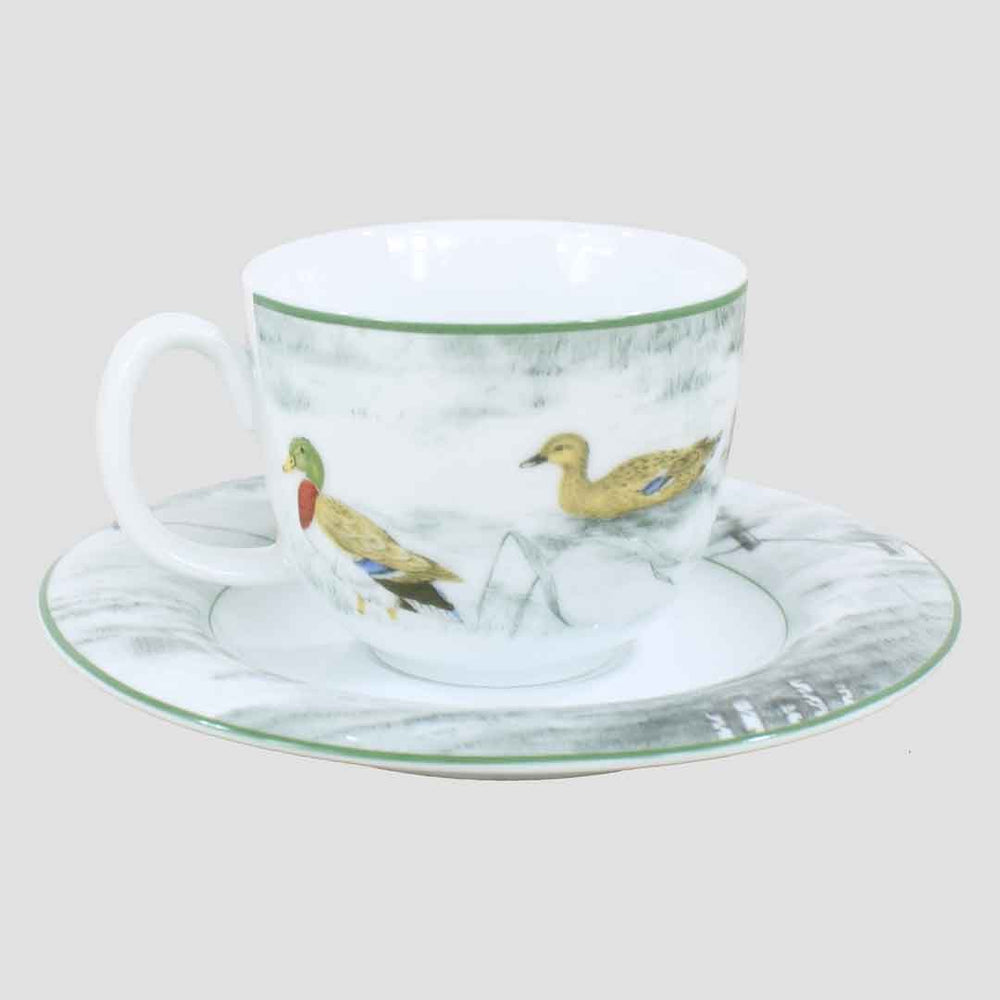 Cup And Saucer - Mallard Design