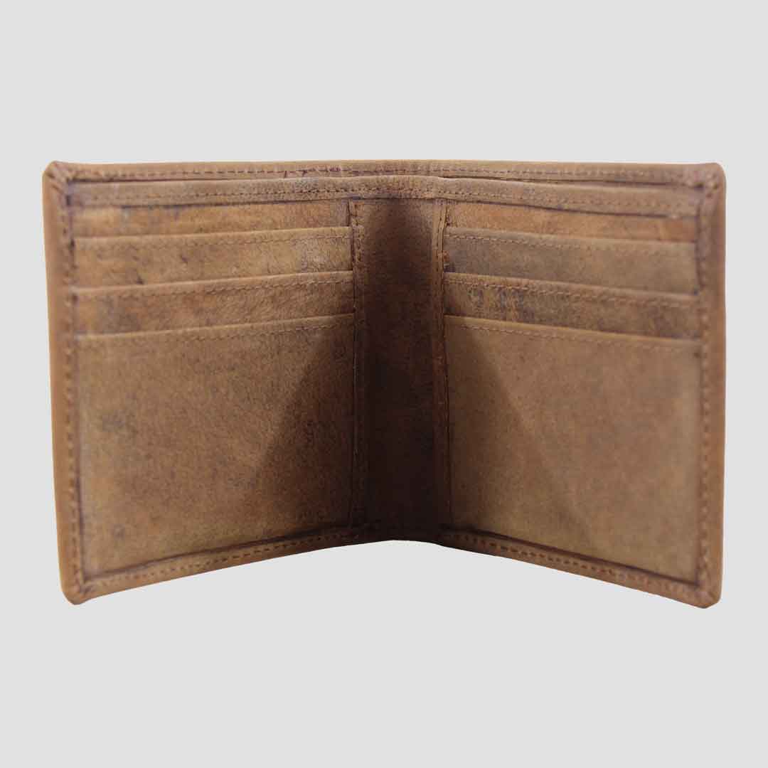 Ziggy Leather Wallet Hunter Tan