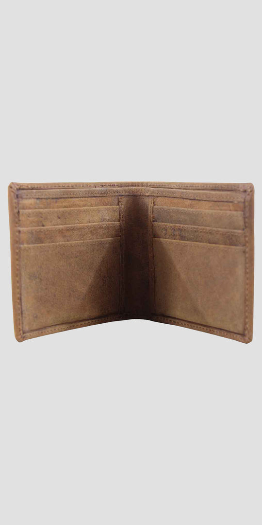 Ziggy Leather Wallet Hunter Tan
