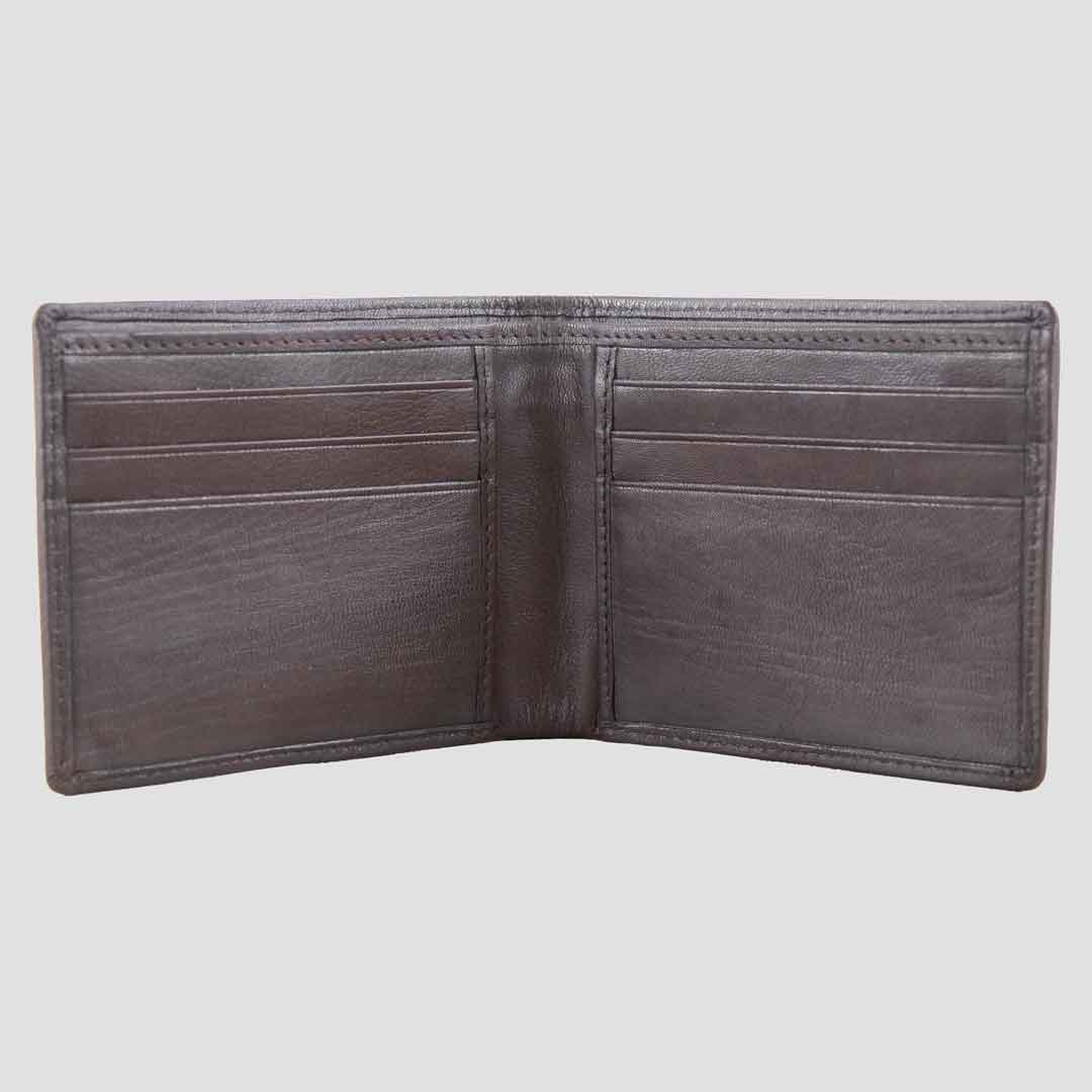 Ziggy Leather Wallet Brown