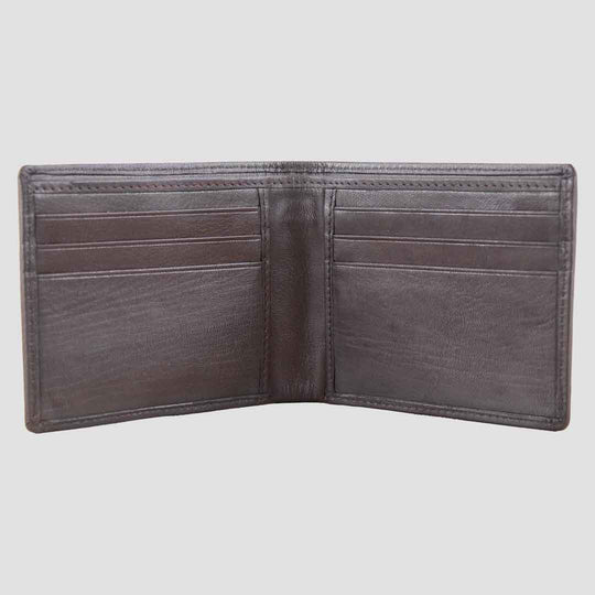 Ziggy Leather Wallet Brown